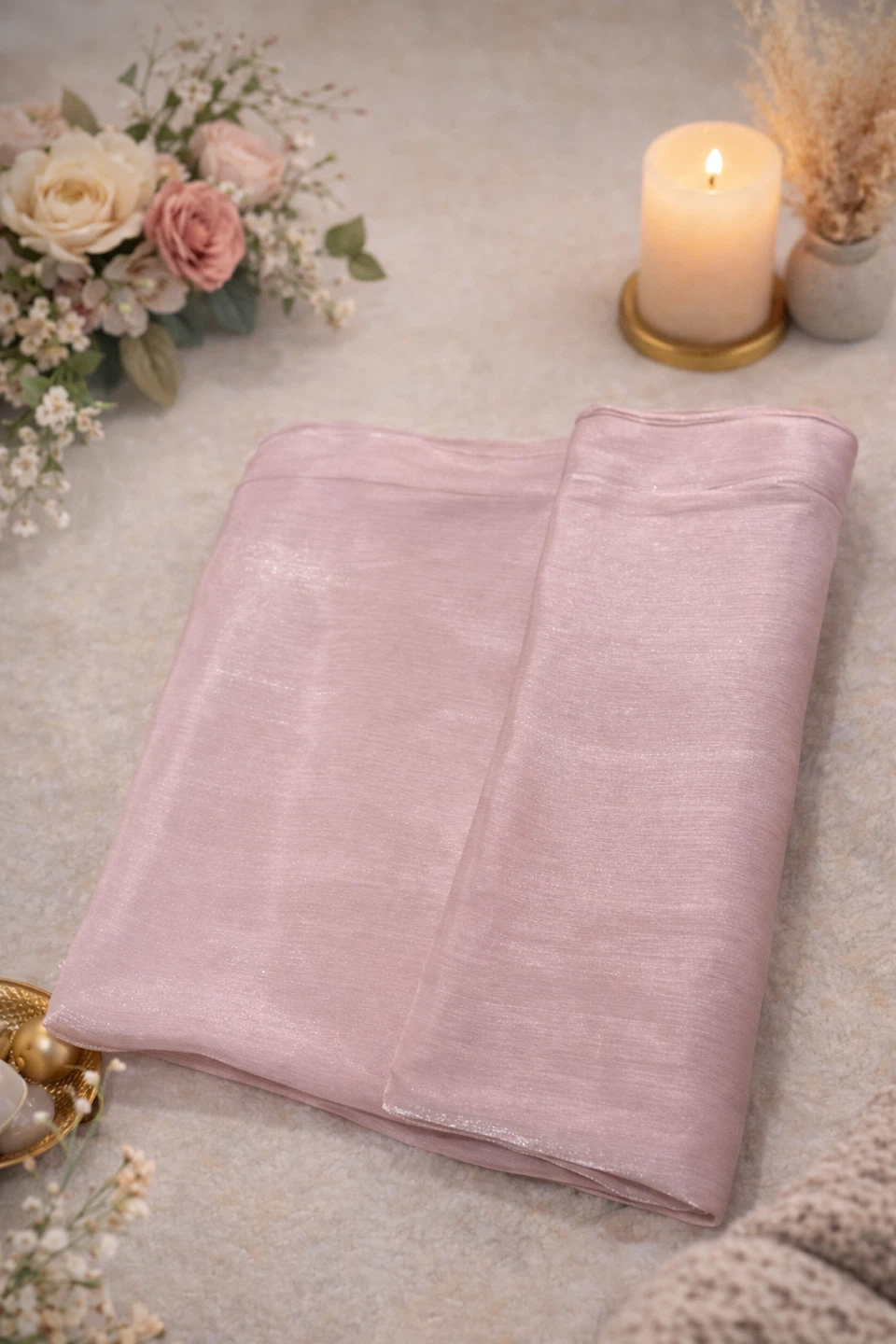 Beautiful satin silk hijab - photo 5
