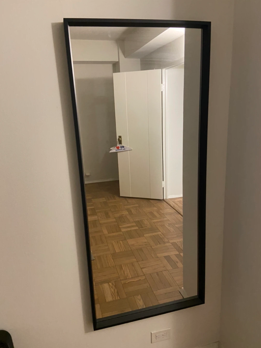 Black Framed Full Length Mirror