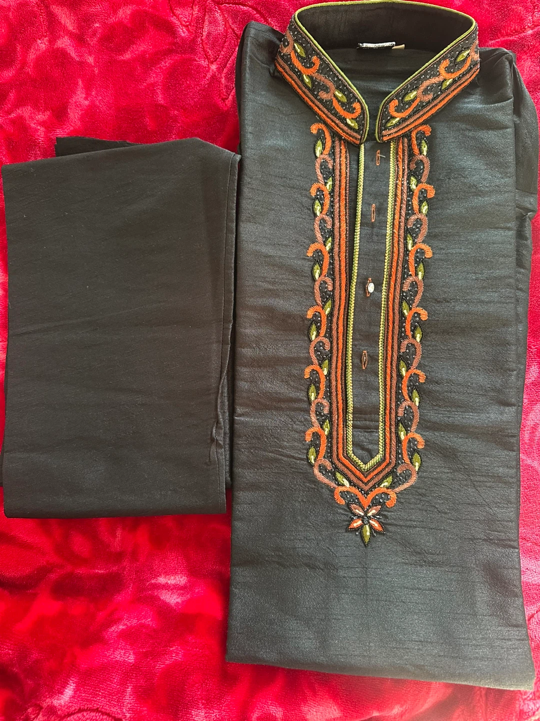 Mens kurta Pajama Set Size 40 - photo 4
