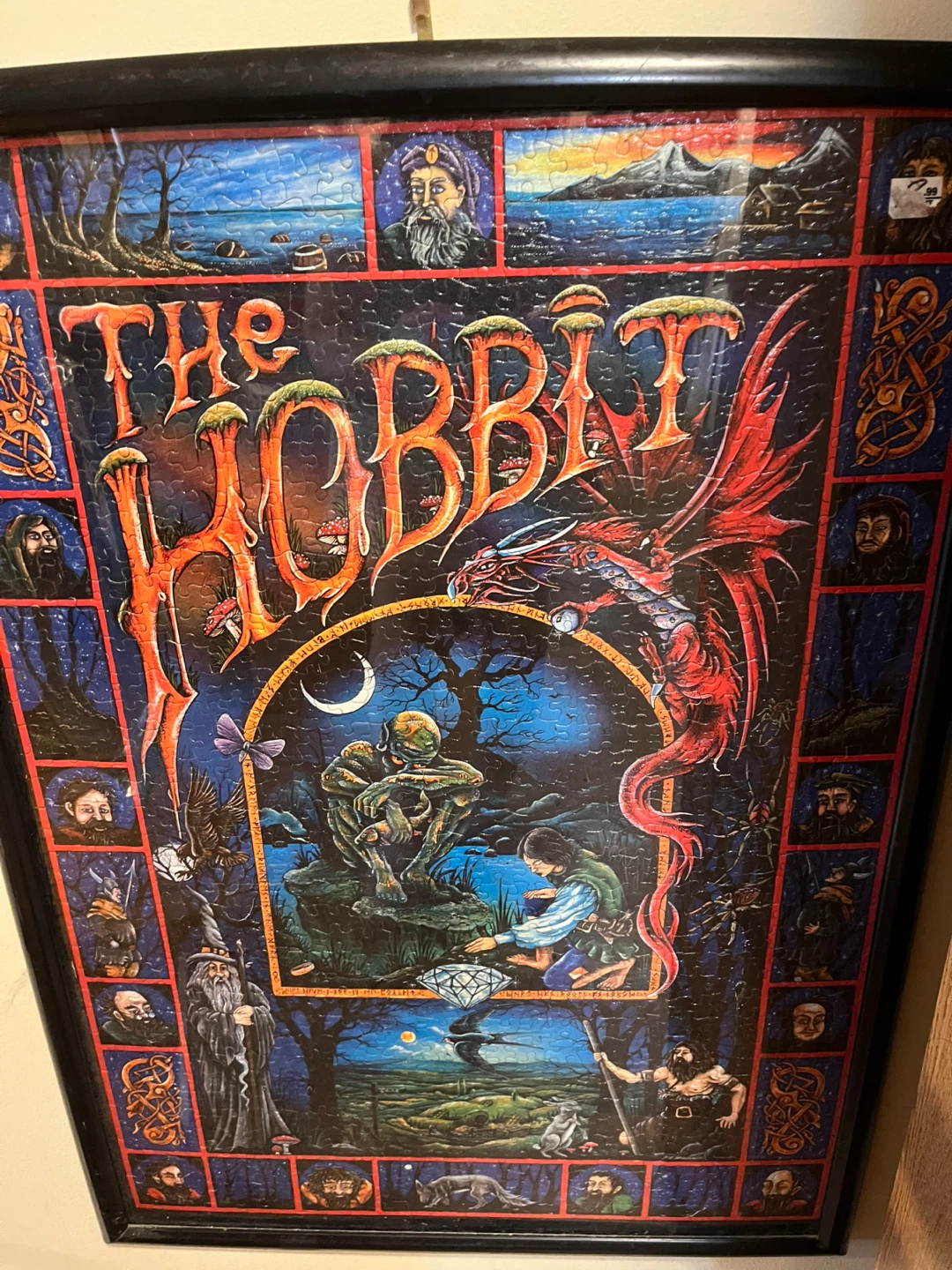 The Hobbit Framed Puzzle