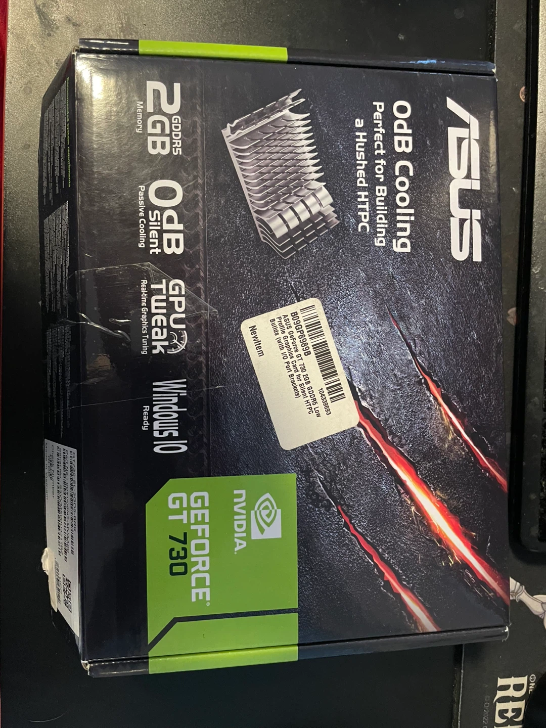 ASUS NVIDIA GeForce GT 730 2GB GDDR5 Graphics Card