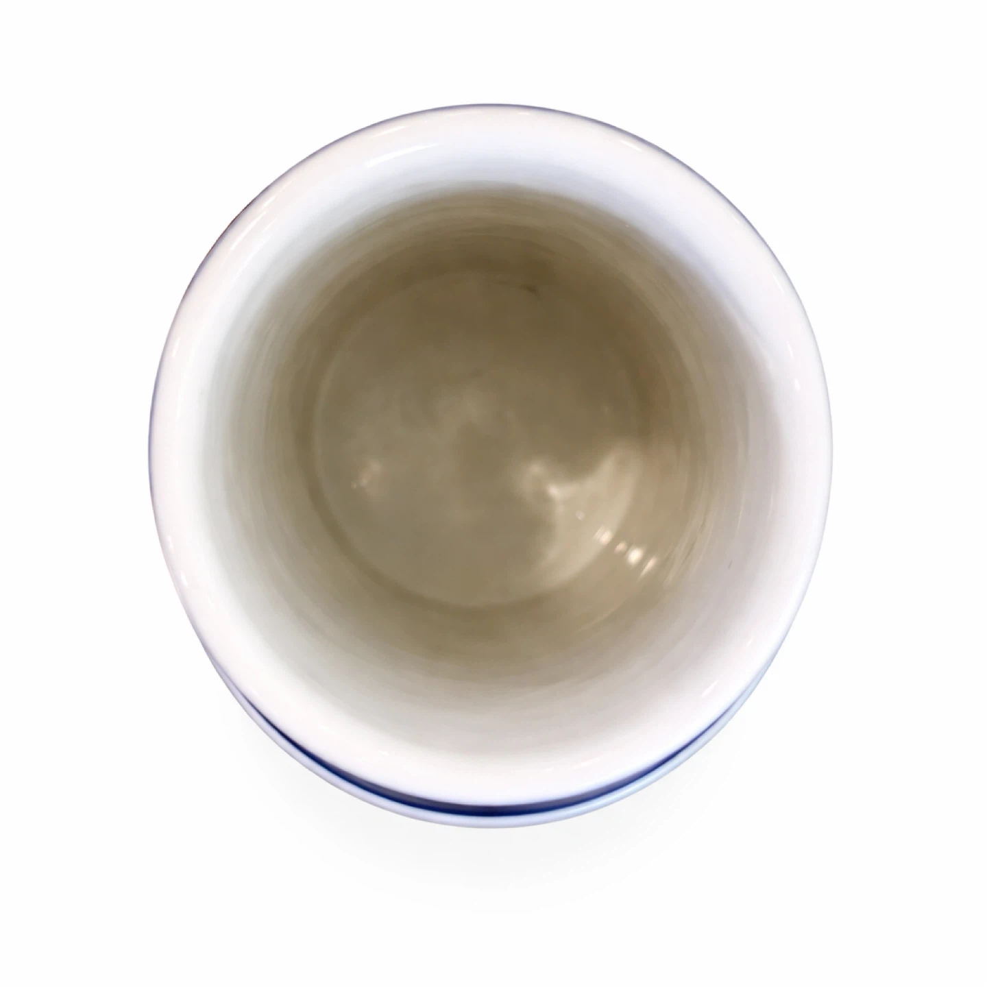 Hand-Painted Portuguese Blue & White Vase, Mid-20th Century - photo 5