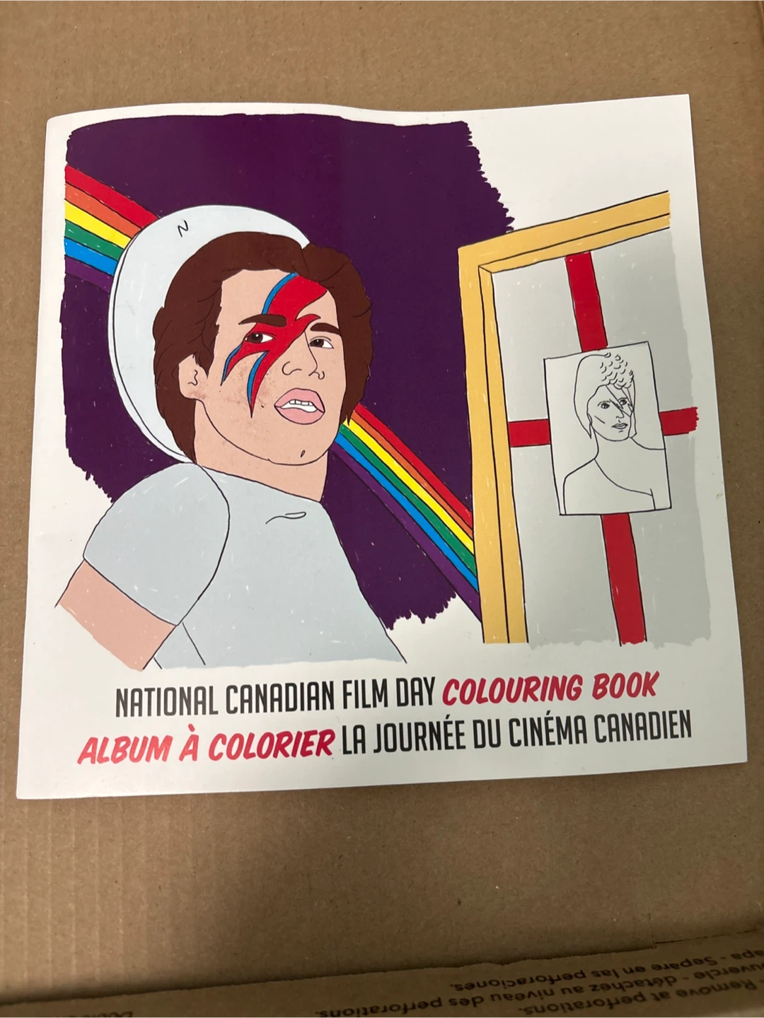 National Canadian Film Day Colouring Book