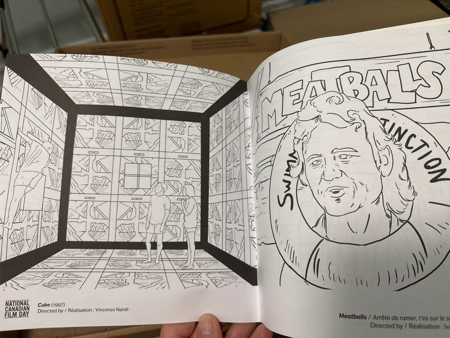 National Canadian Film Day Colouring Book - photo 2