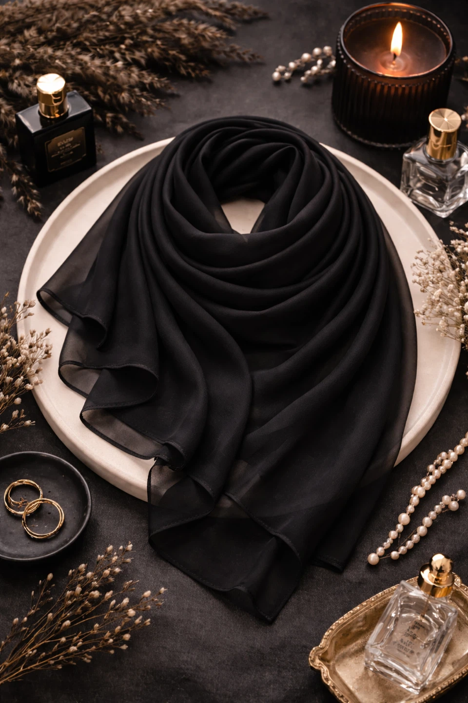Beautiful chiffon hijab