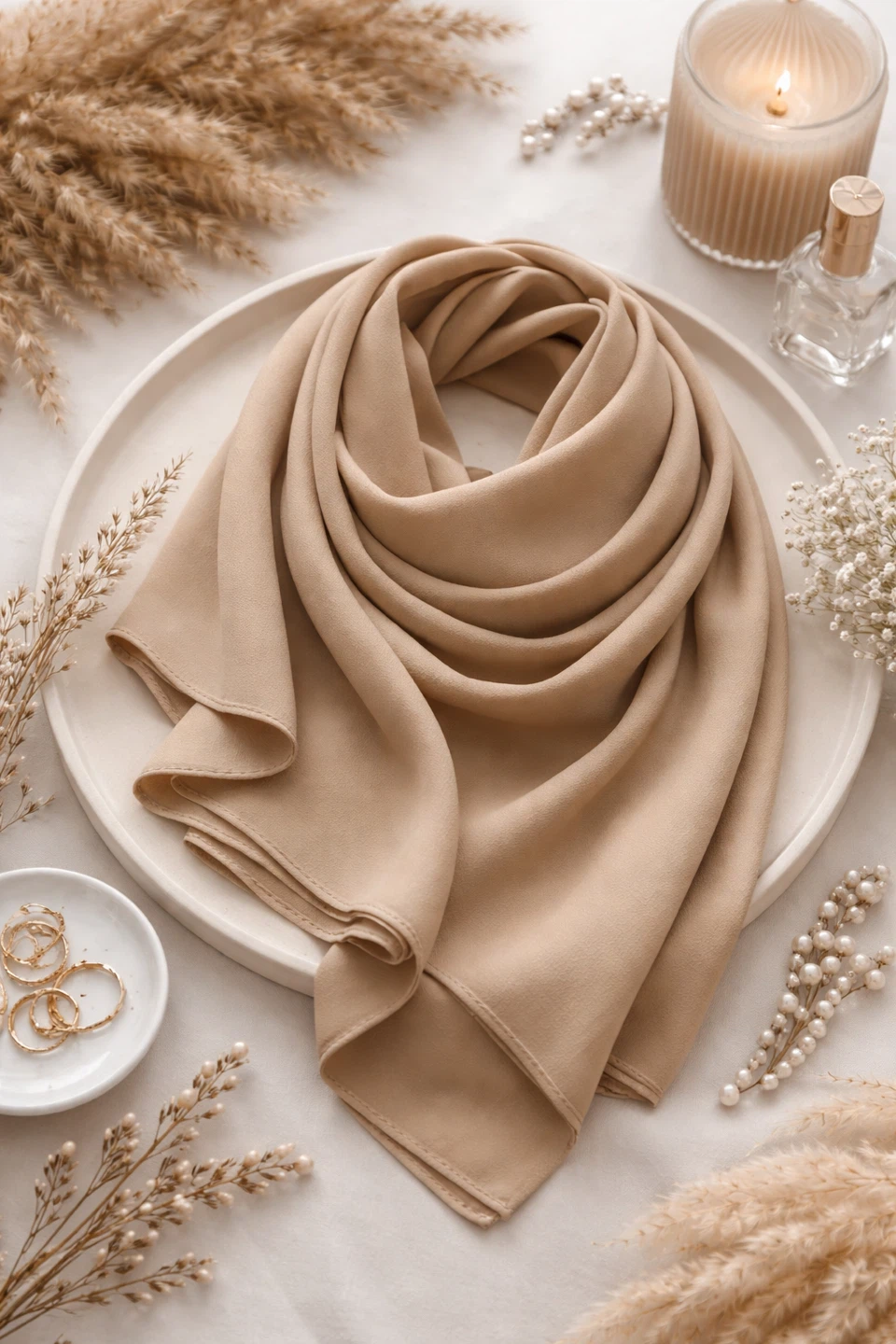 Beautiful chiffon hijab - photo 2