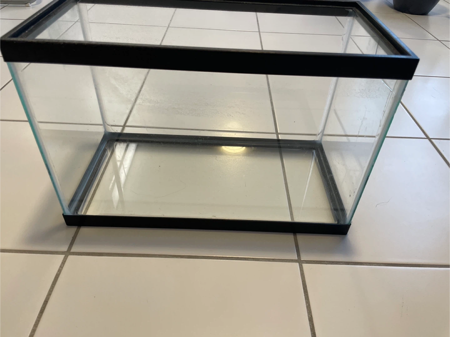 Glass Aquarium Tank(little demage but safe)