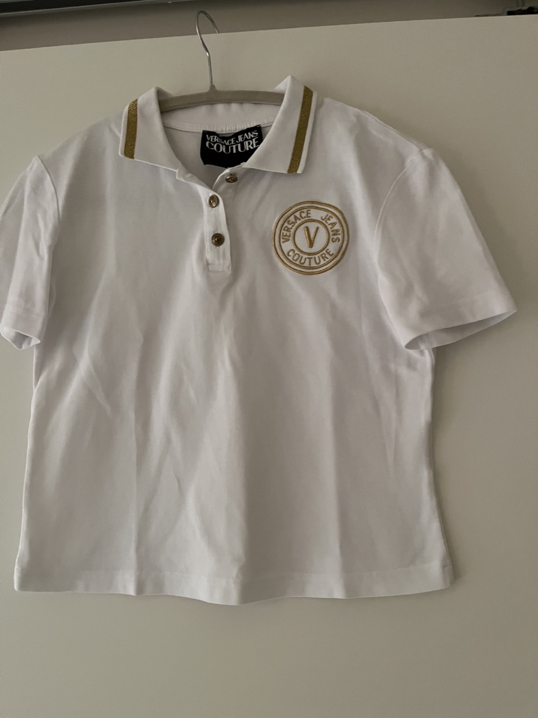 White Versace Jeans Couture Polo Shirt - photo 3