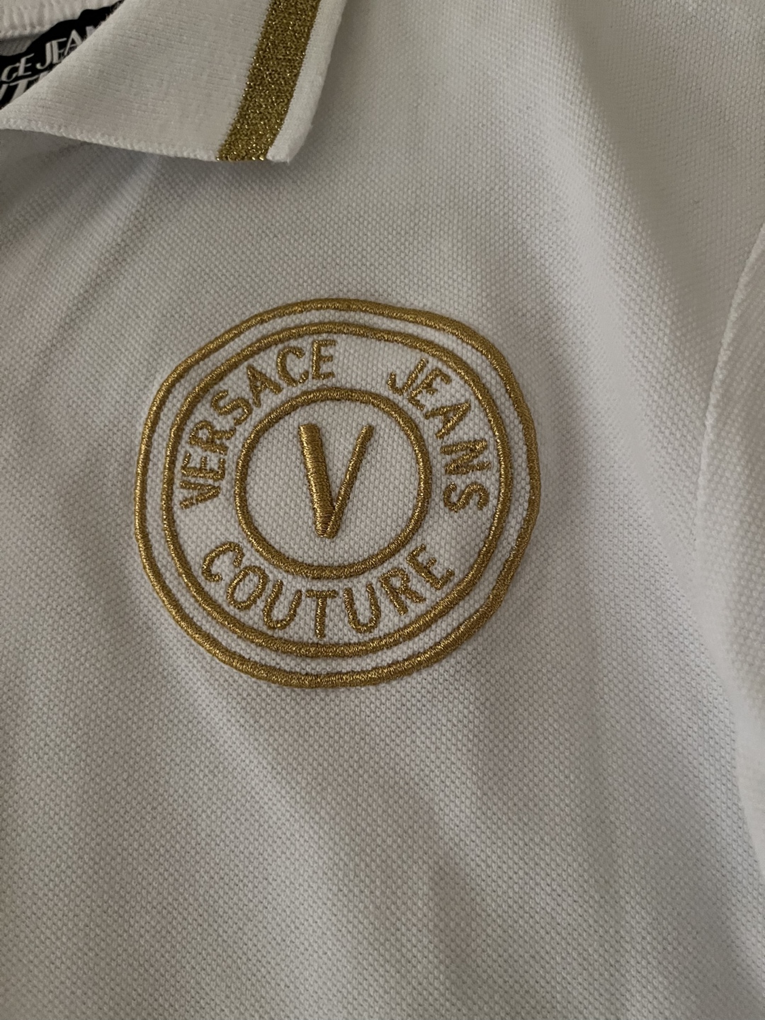 White Versace Jeans Couture Polo Shirt - photo 2