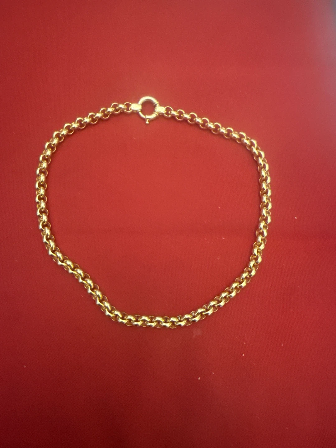 14k Gold Rolo Chain Necklace - photo 2