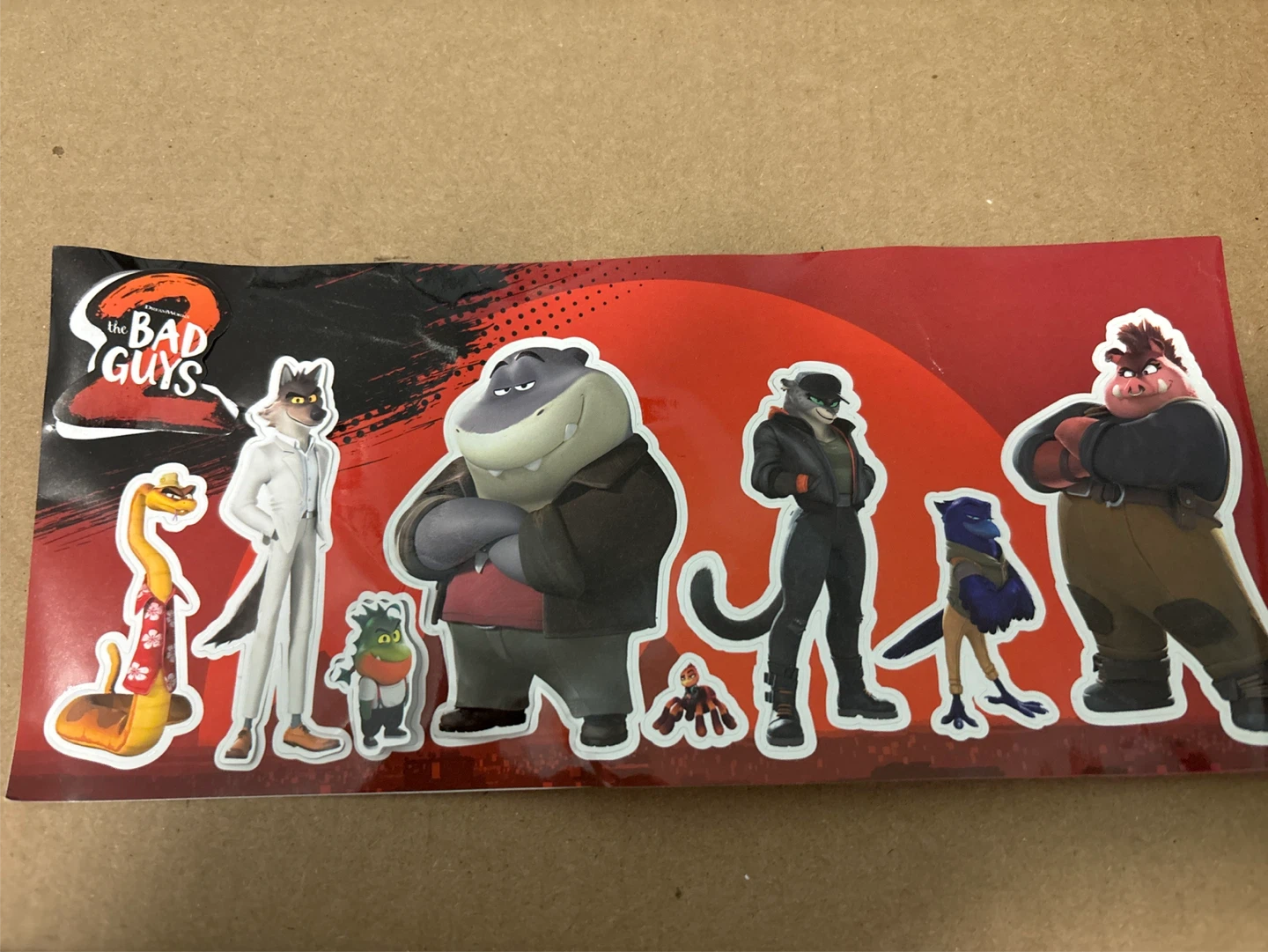 The Bad Guys 2 Stickers