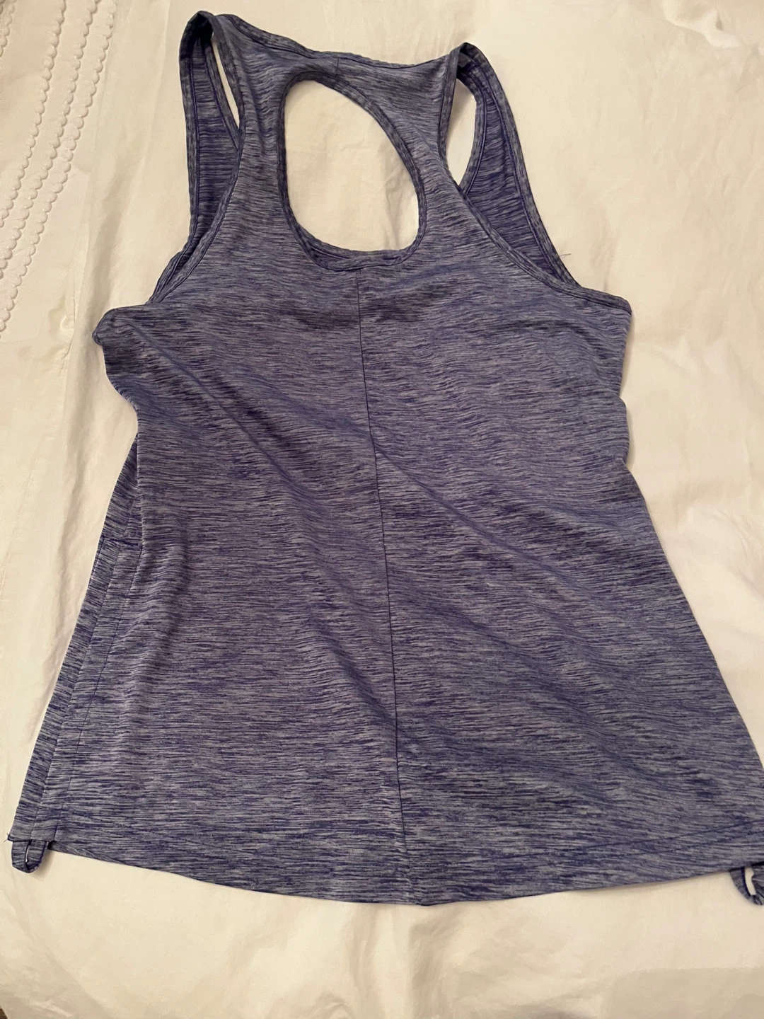 Adidas Athletic Tank Top - Blue/Grey Heather - photo 2