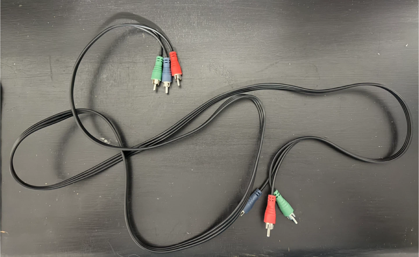 Component Video Cable (Red / Green / Blue RCA) – ~6 ft