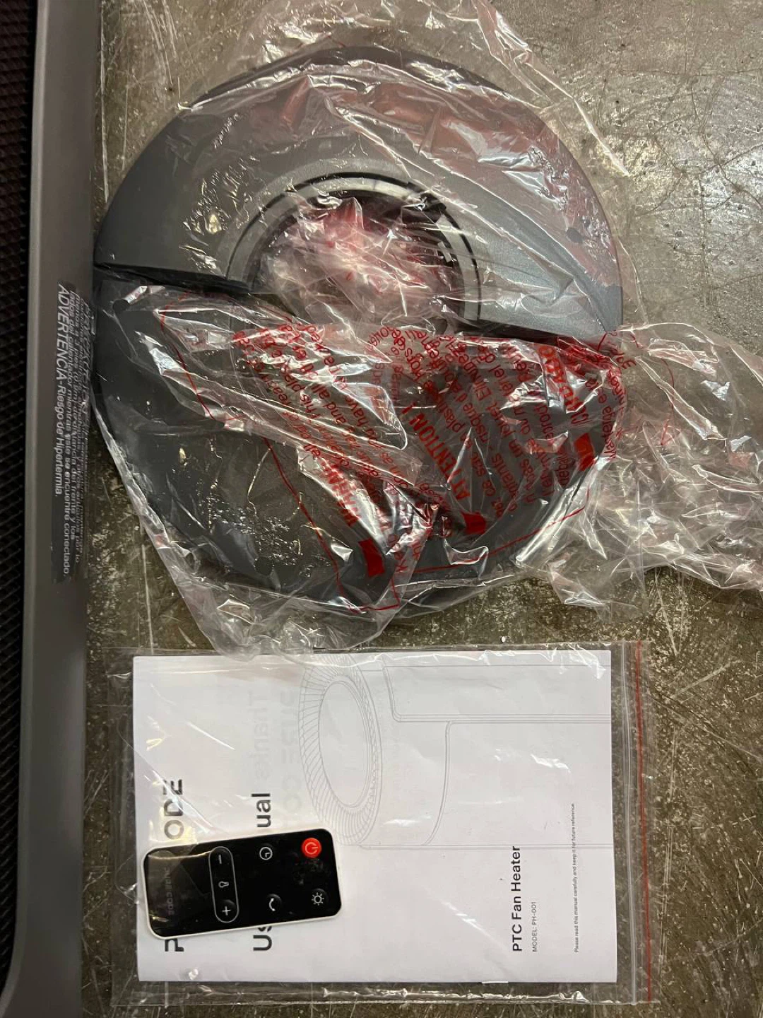 Tower Fan Heater- brand new in box - Voice & Remote Control - photo 5