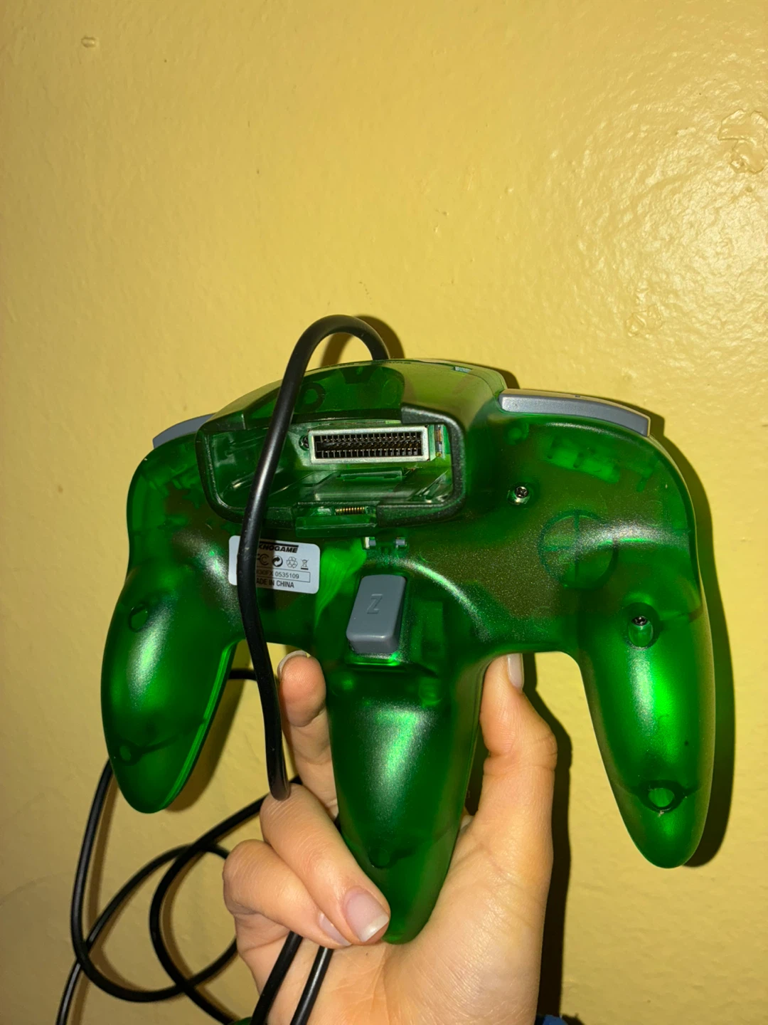 Nintendo 64 (N64) Controller - Translucent Green - photo 2