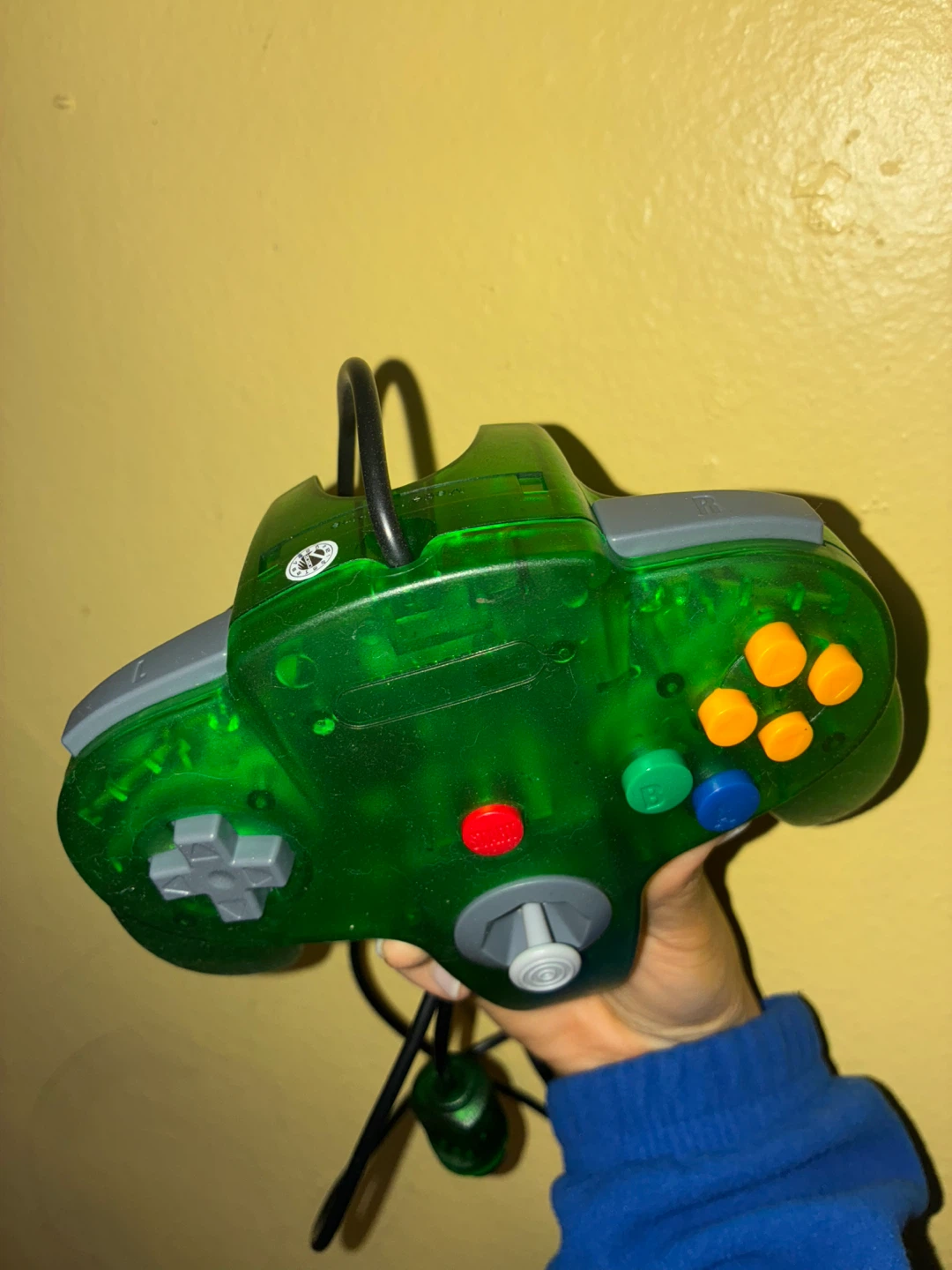 Nintendo 64 (N64) Controller - Translucent Green - photo 4
