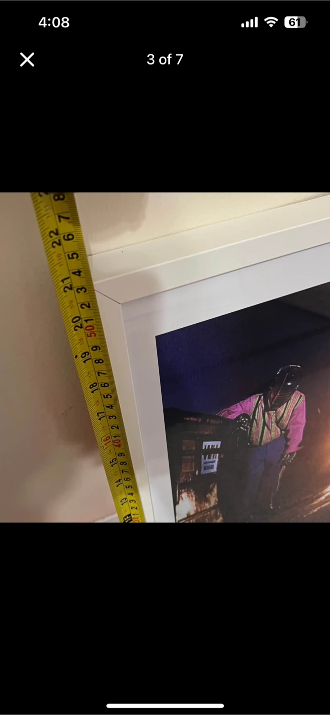 Framed Daft Punk Print Rare - photo 2