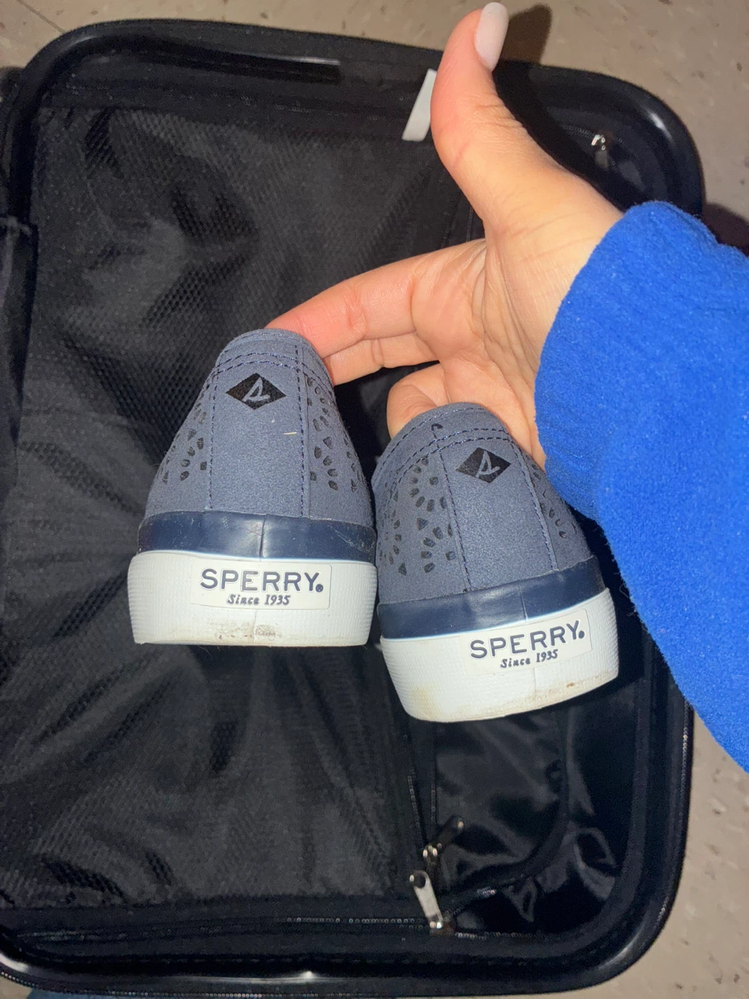 Sperry Top-Sider Blue Slip-On Sneakers - photo 2