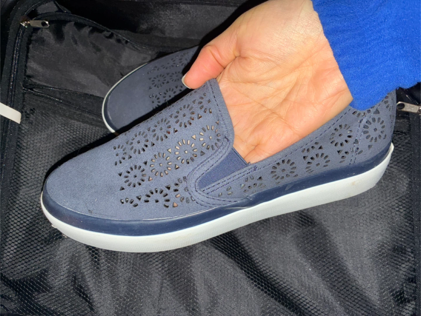 Sperry Top-Sider Blue Slip-On Sneakers