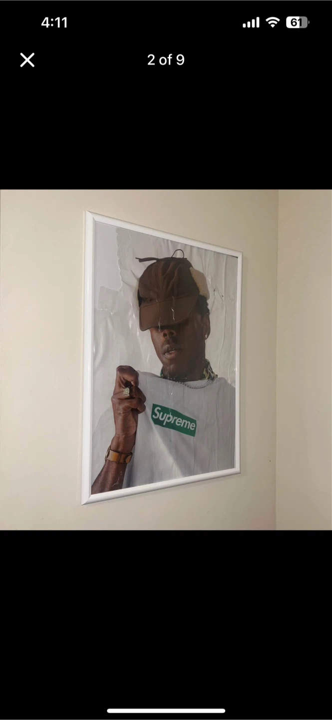 Framed Supreme Poster