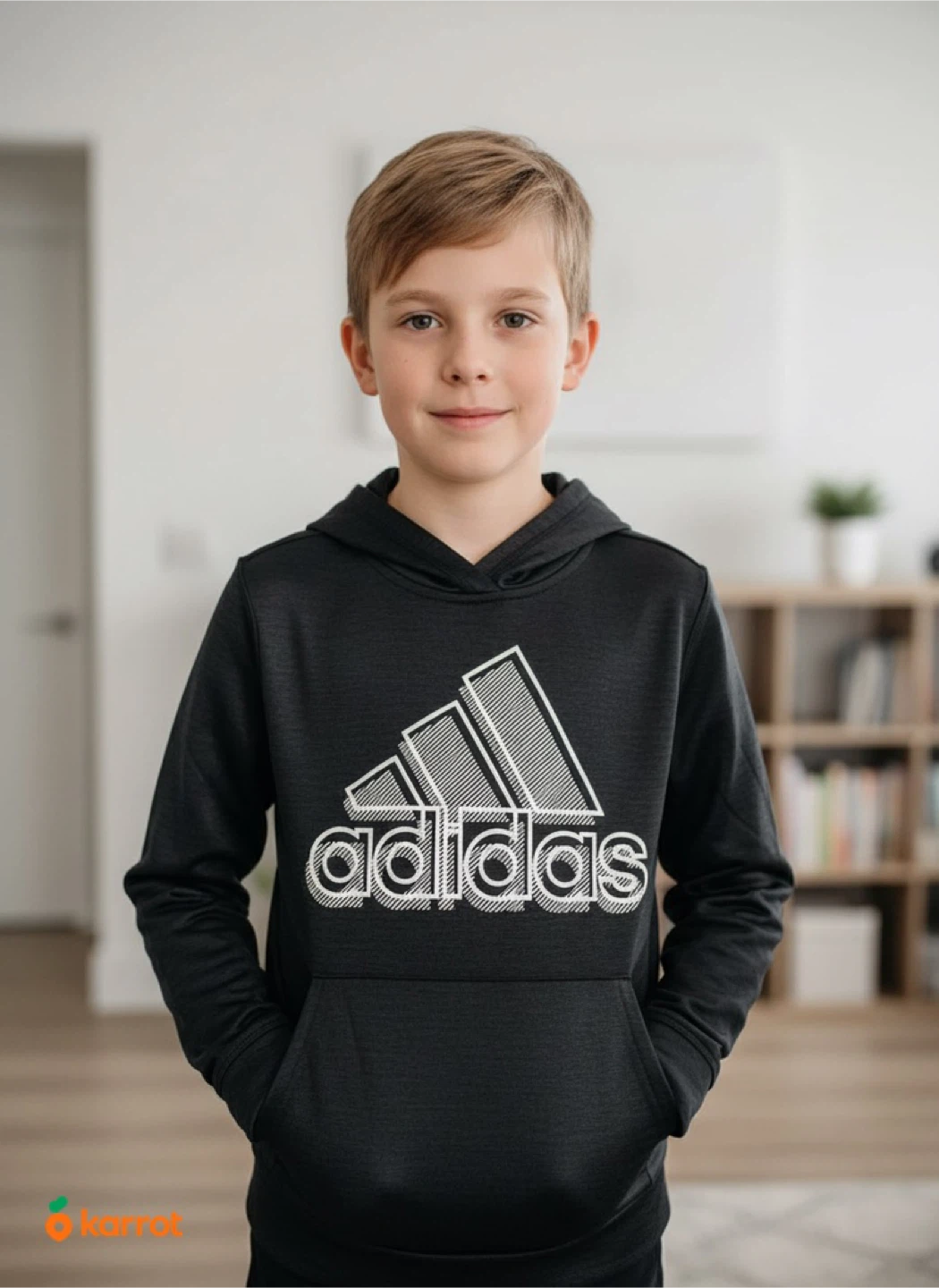 Adidas Hoodie - Youth Large