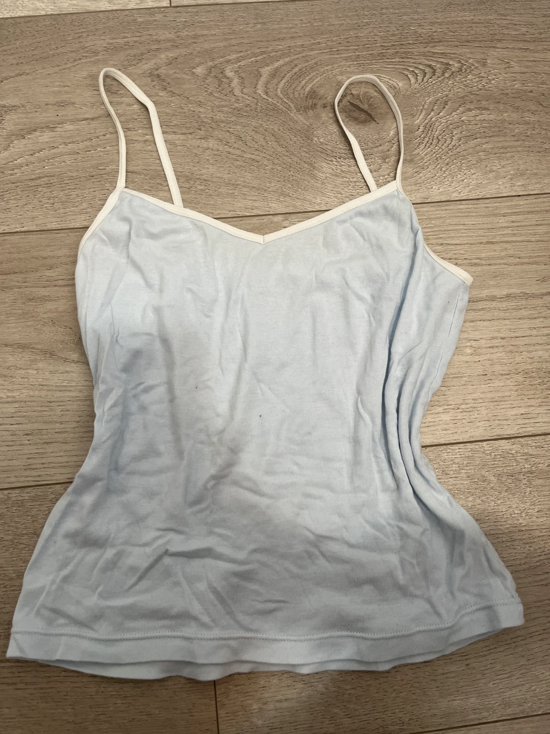 Light Blue Camisole Tank Top