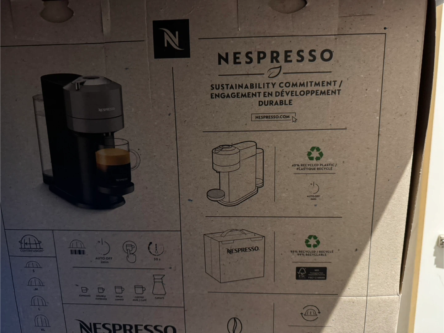 Nespresso Vertuo Coffee Machine - photo 5