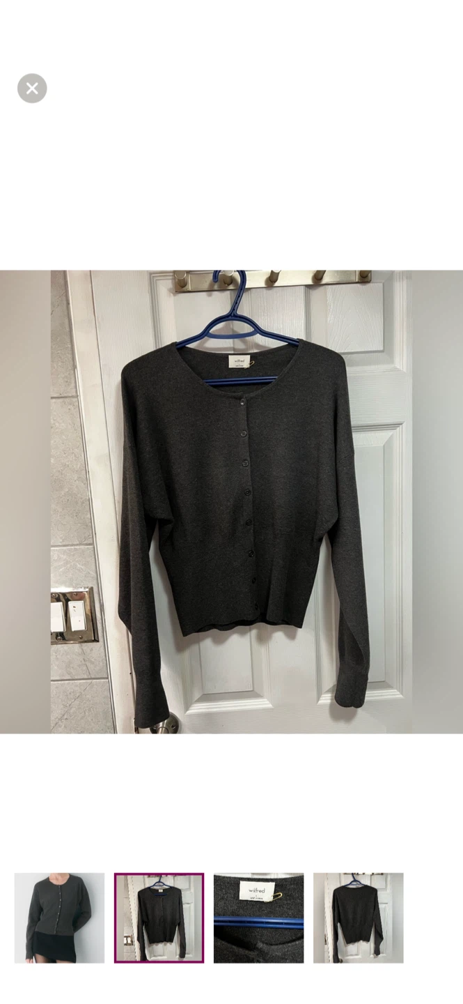 Wilfred Golightly Cardigan in Heather Galaxy - photo 2
