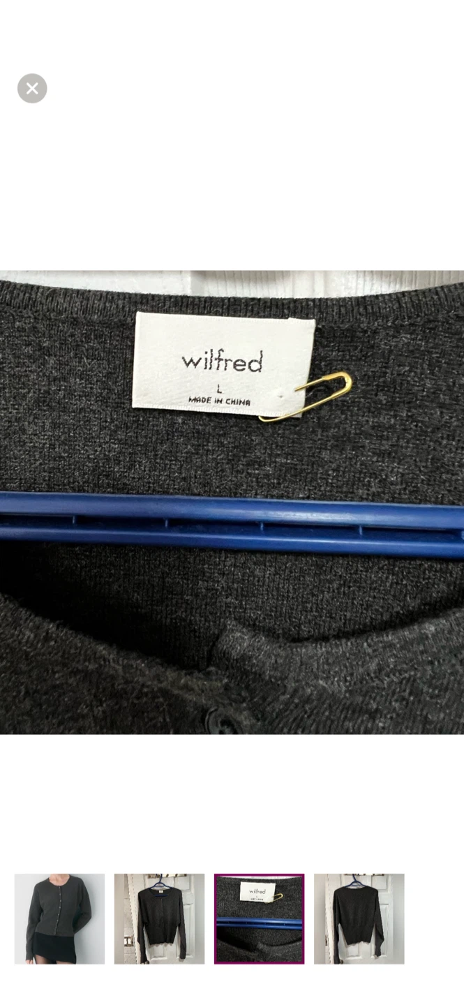 Wilfred Golightly Cardigan in Heather Galaxy - photo 3
