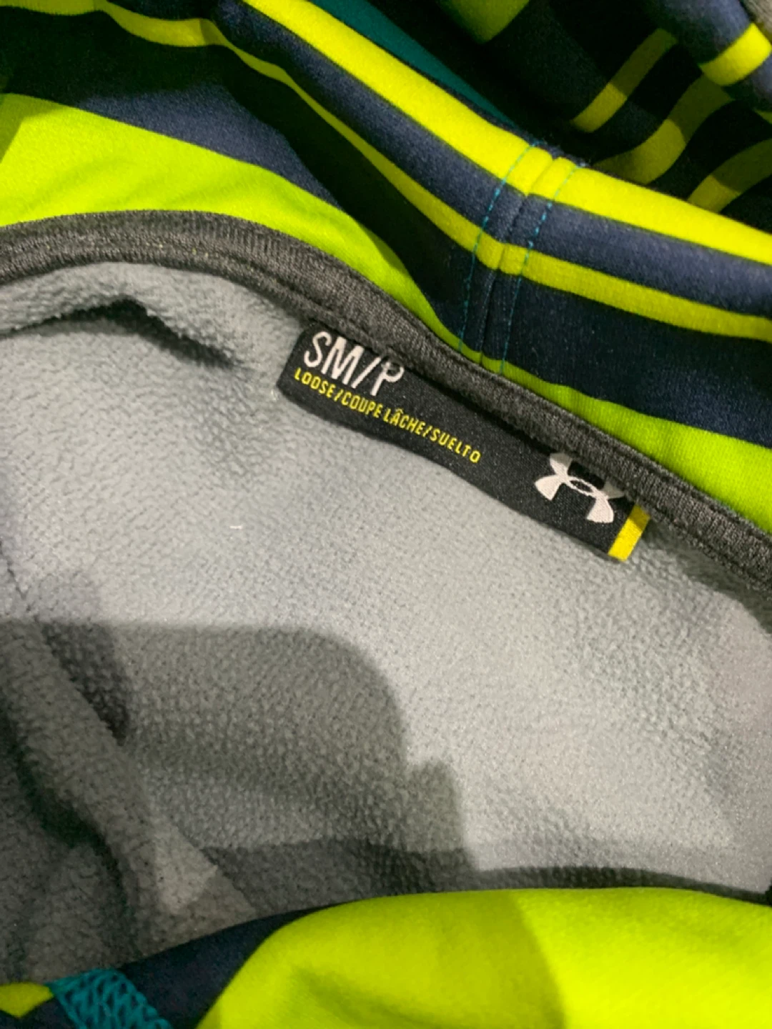 Under Armour Grey Hoodie Size SM/P - photo 3
