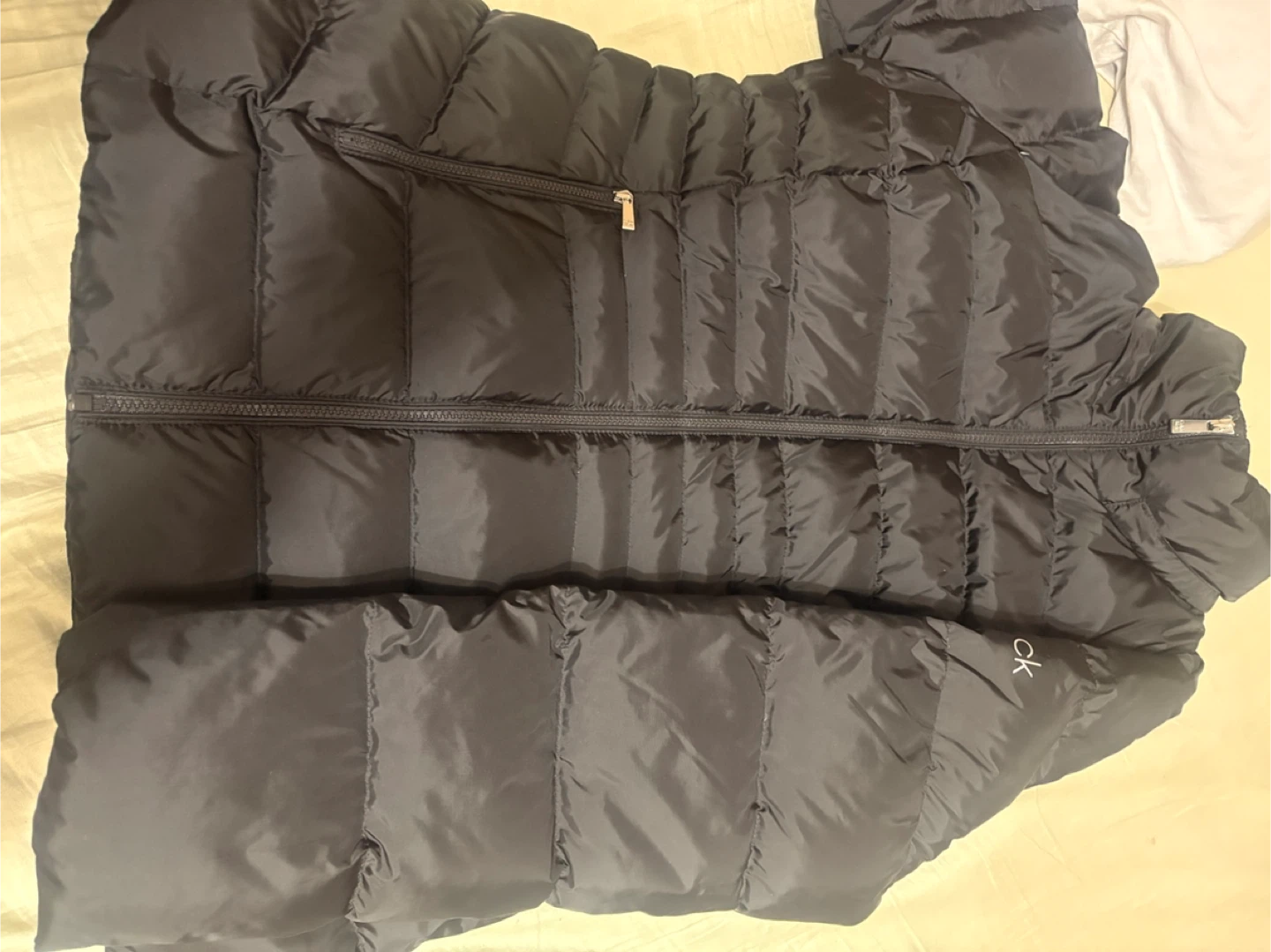 Calvin Klein Black Puffer Jacket - M