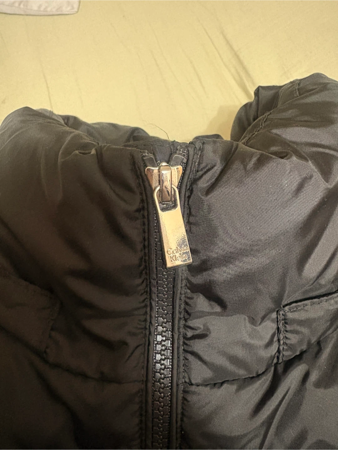 Calvin Klein Black Puffer Jacket - M - photo 2