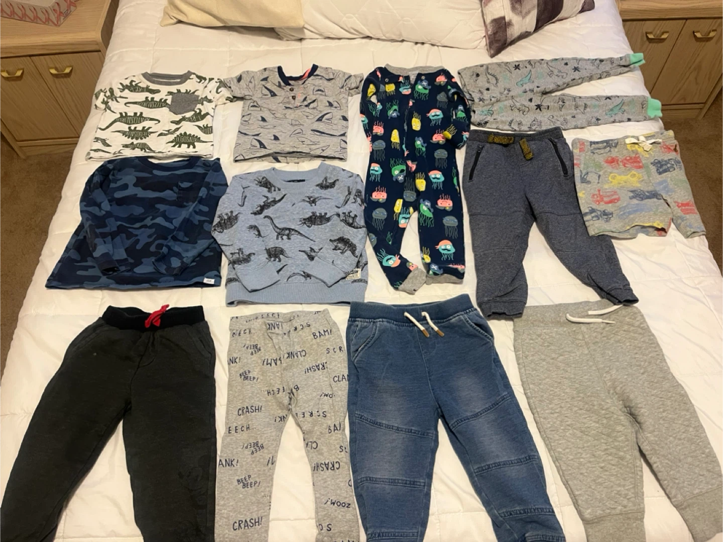 Size 18 - 2 Boys' Clothing Bundle - Tops and Pants