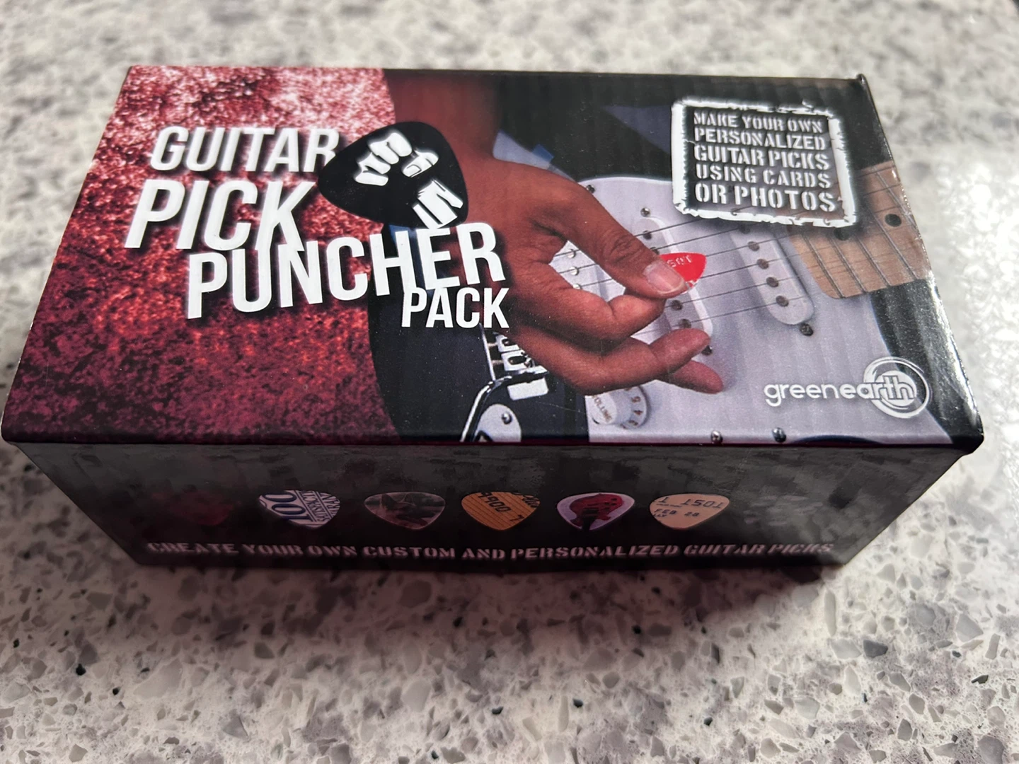 GreenEarth Guitar Pick Puncher Pack