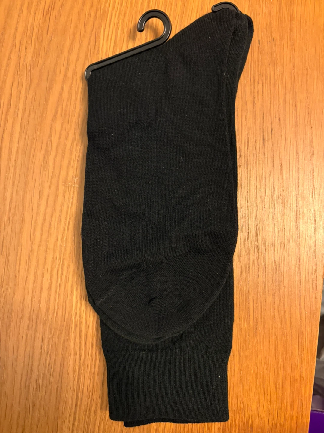 Black Crew Socks - fits men’s size 7-12 - photo 3
