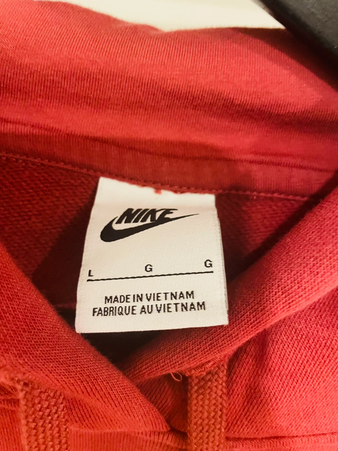 Liverpool Nike Red Hoodie Pullover Size L - photo 2