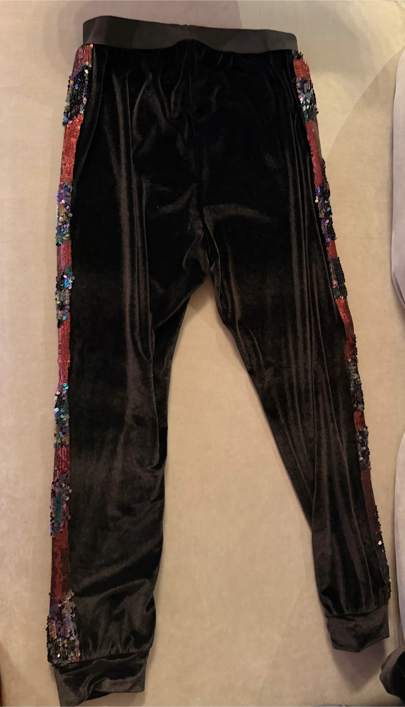 Velour Tracksuit Set with Sequins (Custom made🏆) - photo 5