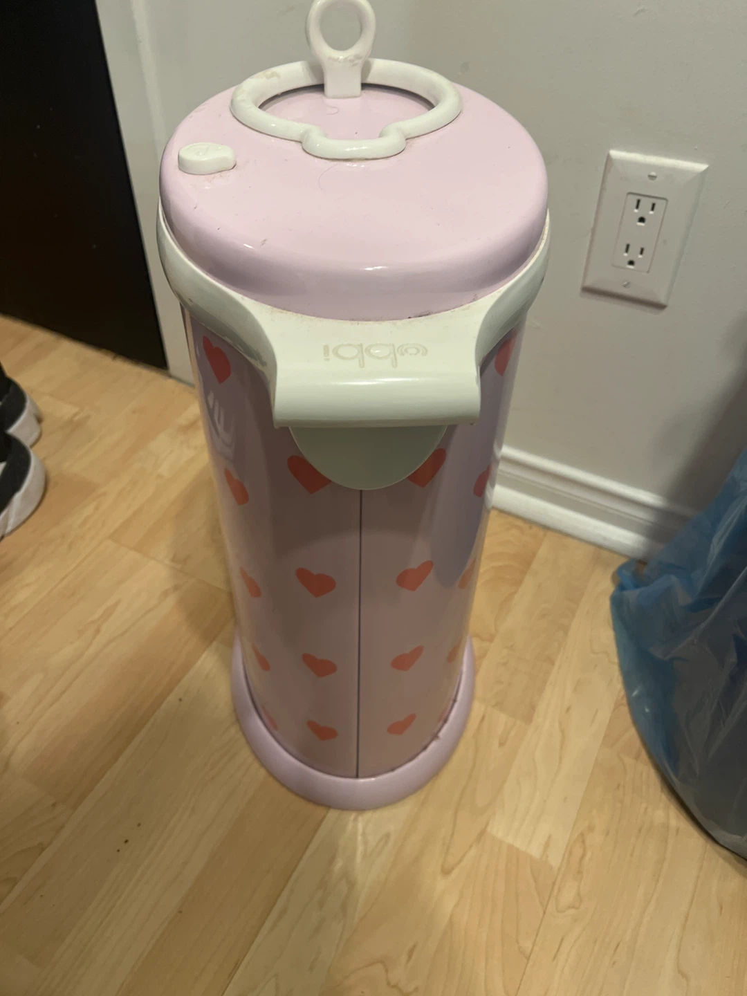 Ubbi Diaper Pail - Pink - photo 2