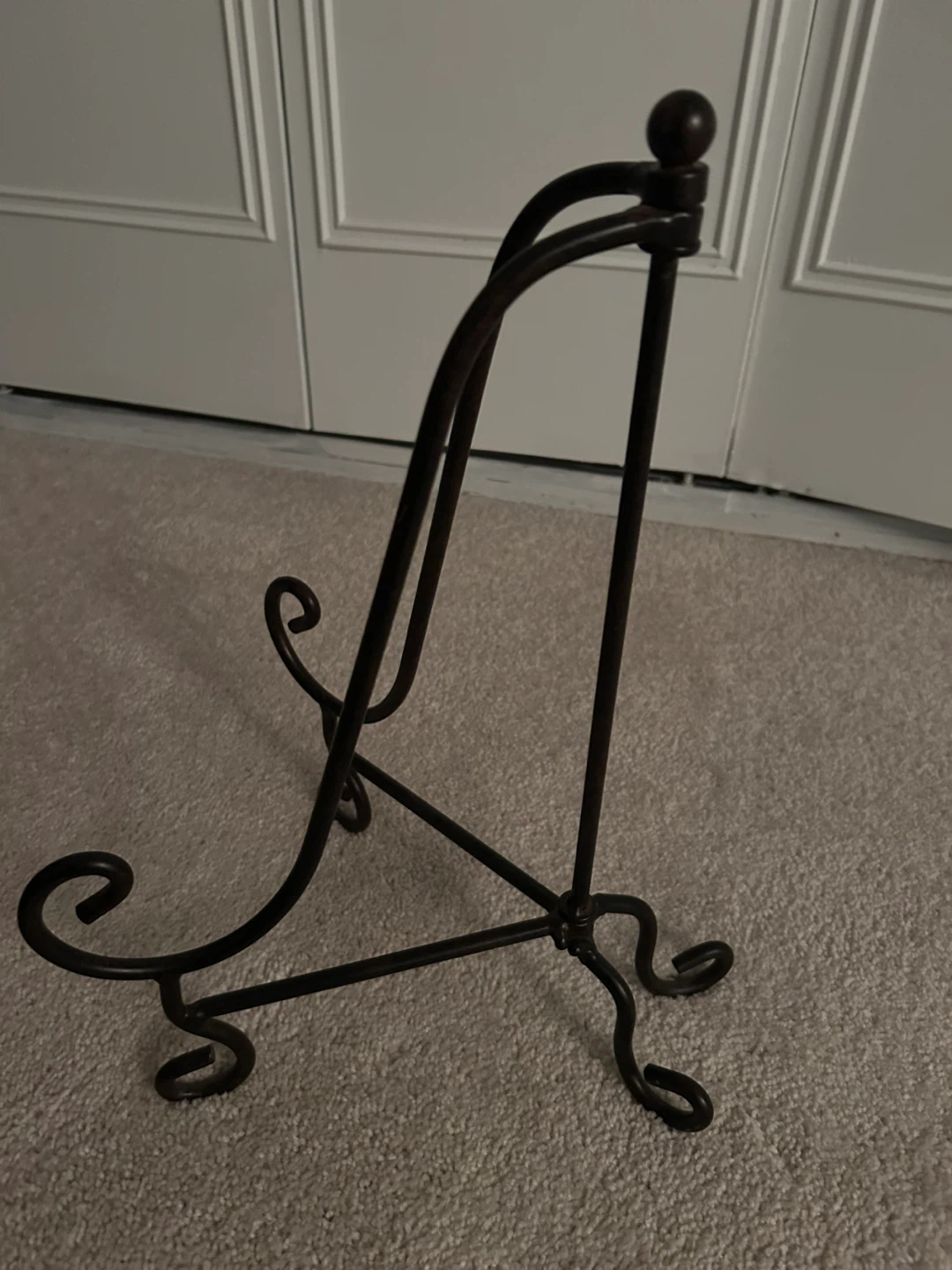 Wrought Iron Display Easel Stand - photo 2