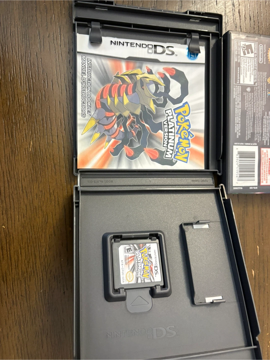 Nintendo DS Pokemon Platinum Version Game - photo 3
