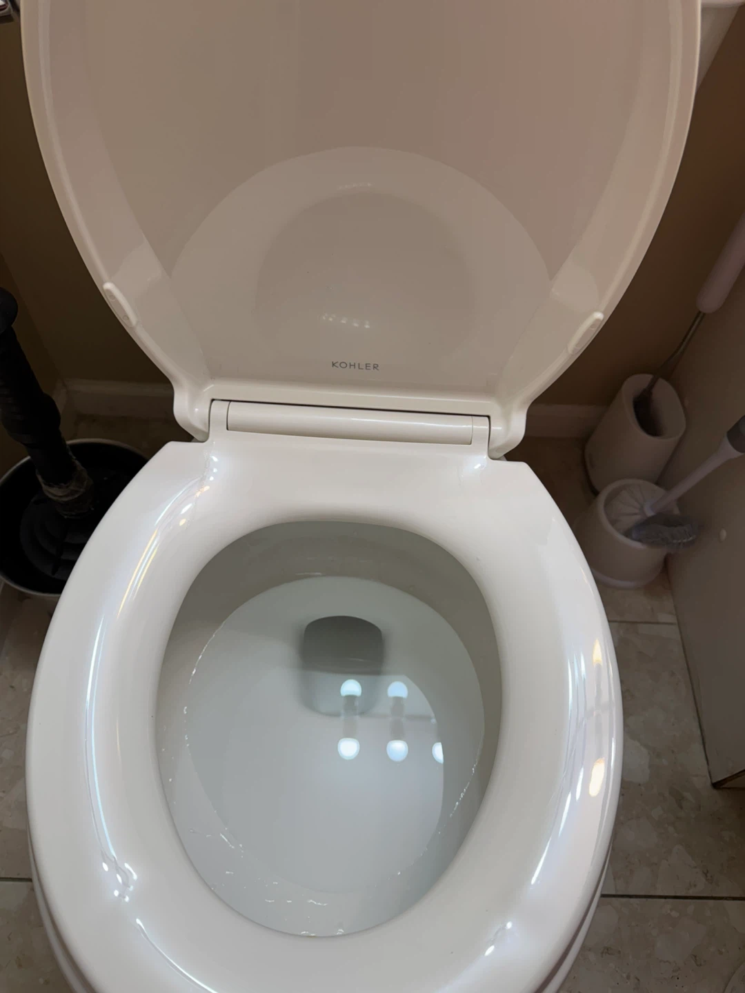 Kohler White Toilet Bowl - photo 2