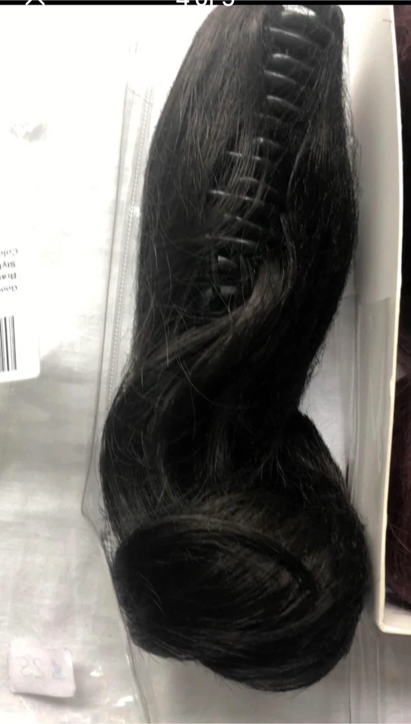 Pony tail with clips, hair extensions - photo 5
