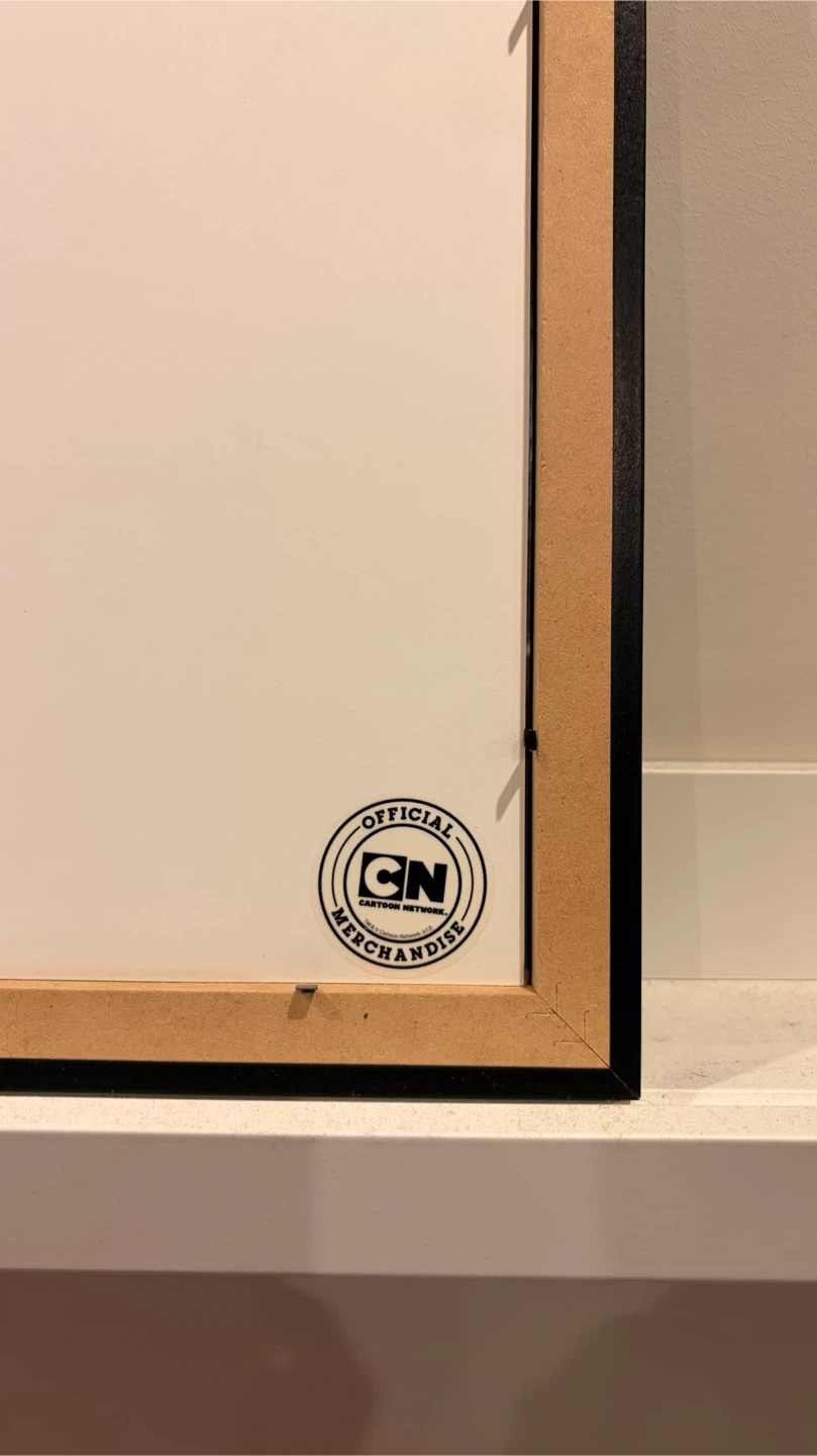Cartoon Network Merch:  Adventure Time Title Card Print - Framed - photo 4