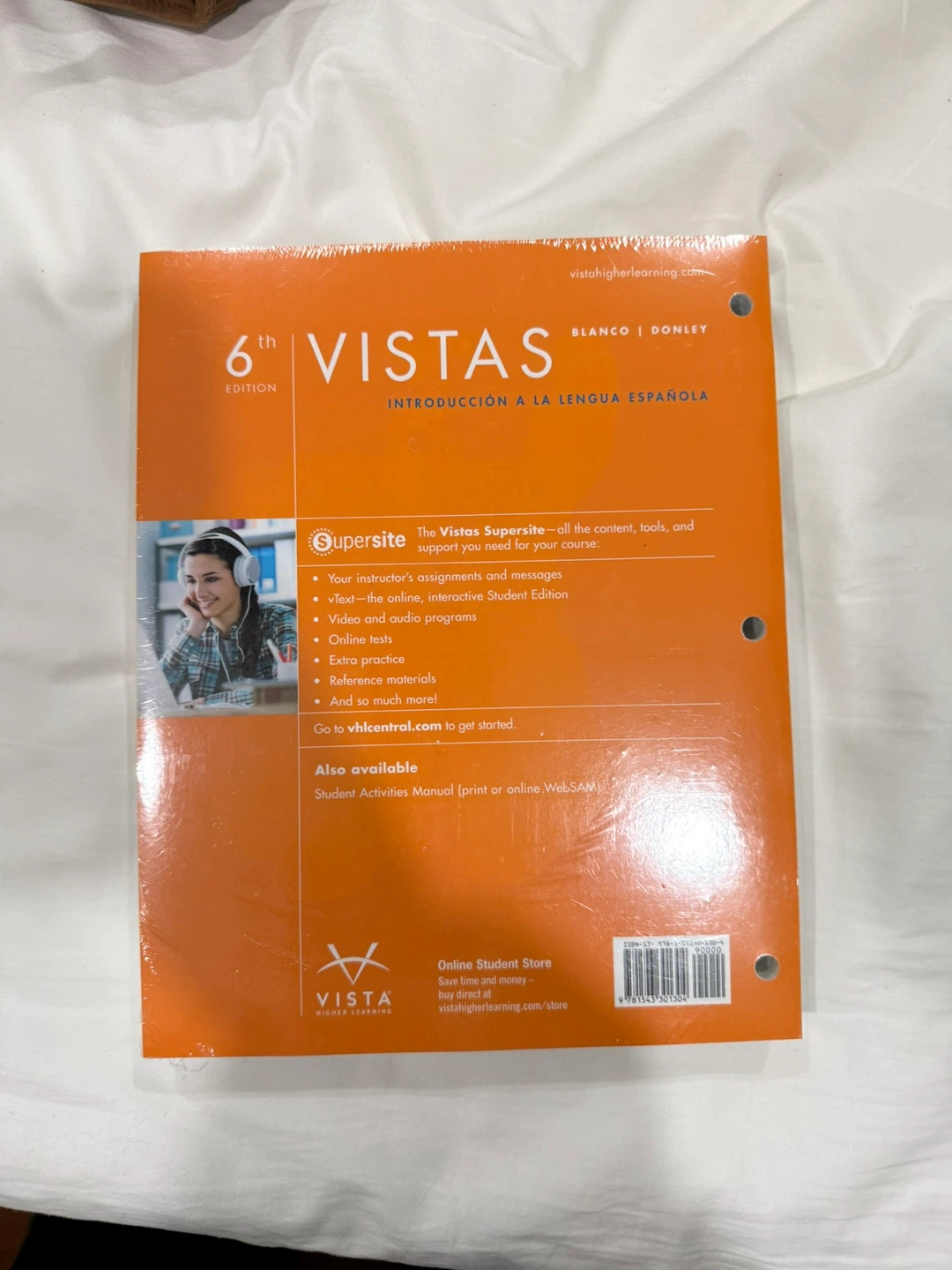 Vistas: Introducción a la Lengua Española Textbook - photo 2
