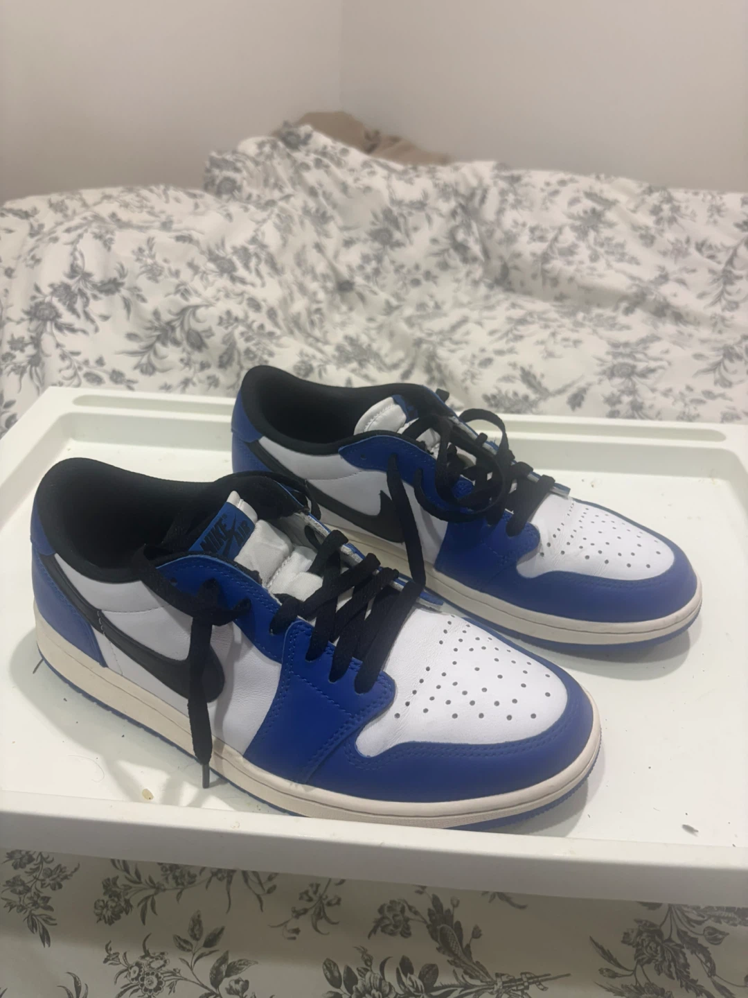Air Jordan 1 Low Royal Blue White Black