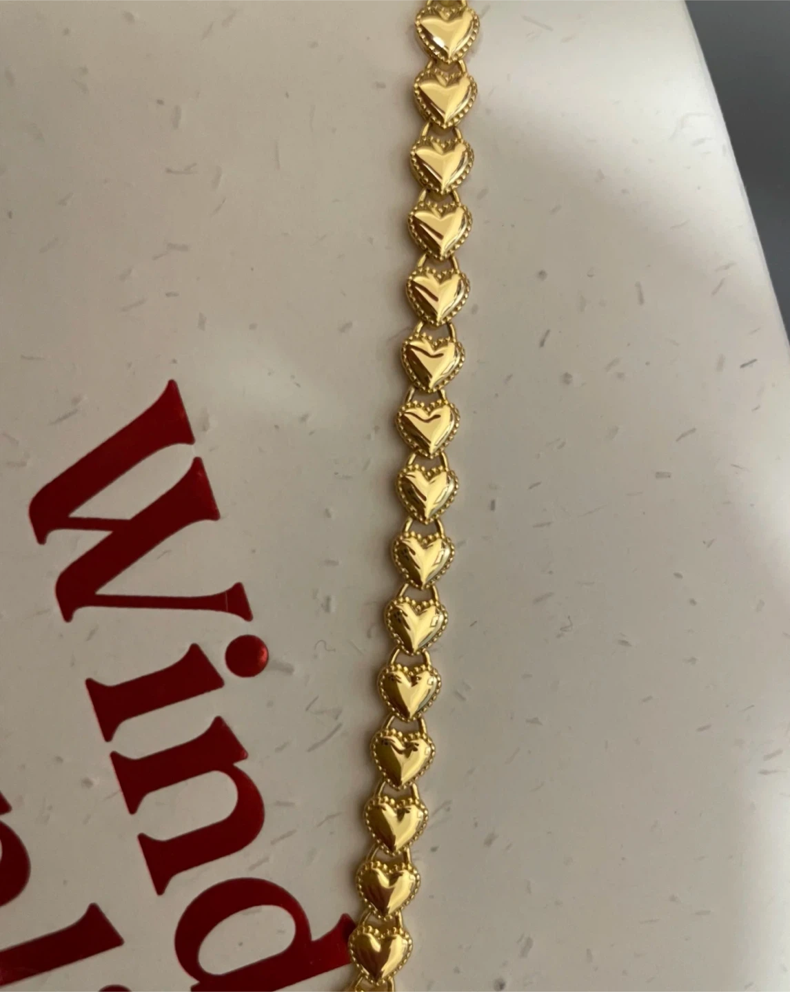 Winding Moonlight Gold Heart Bracelet - photo 5