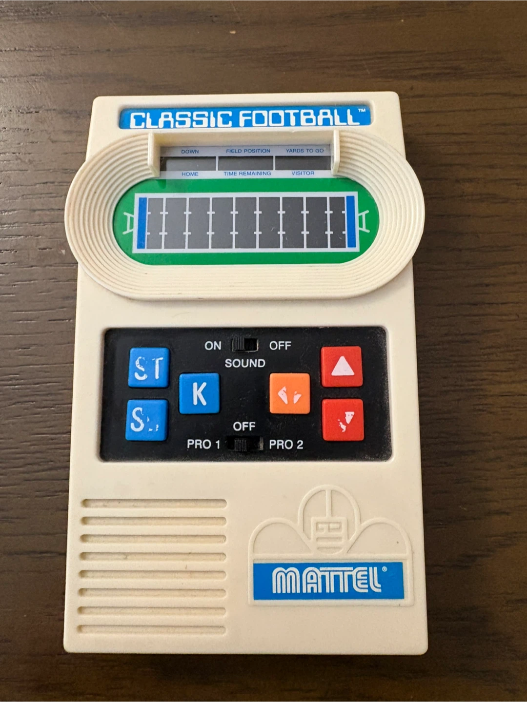 Mattel Classic Football Electronic Game