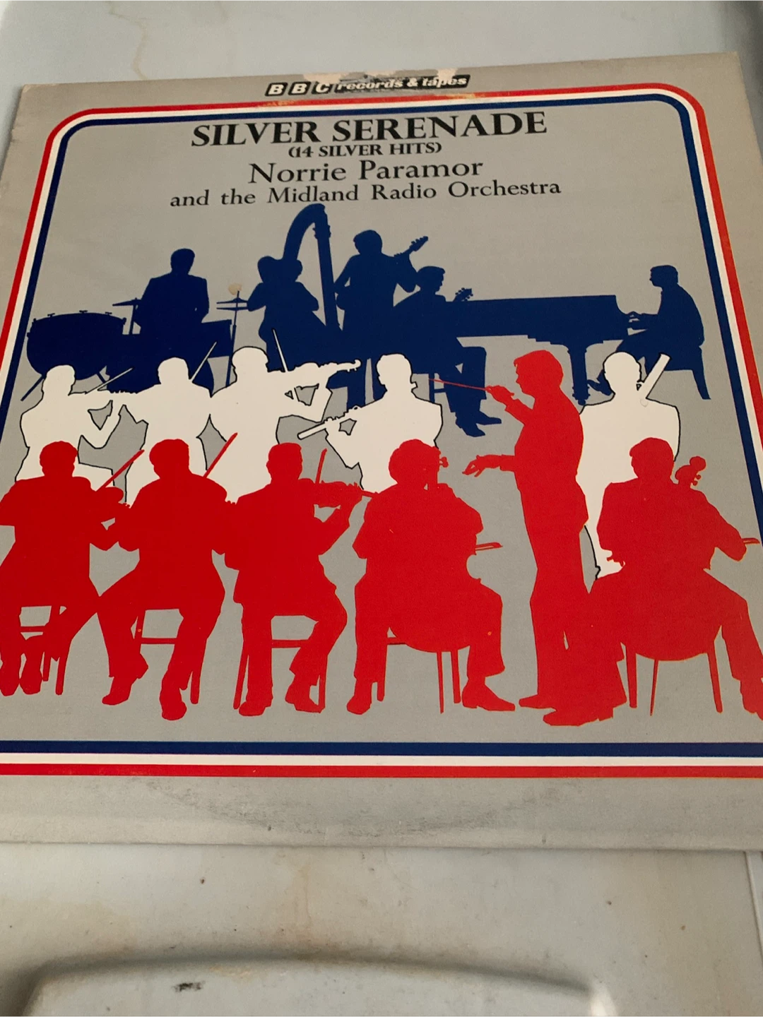 BBC Records Silver Serenade Vinyl Record by Norrie Paramor