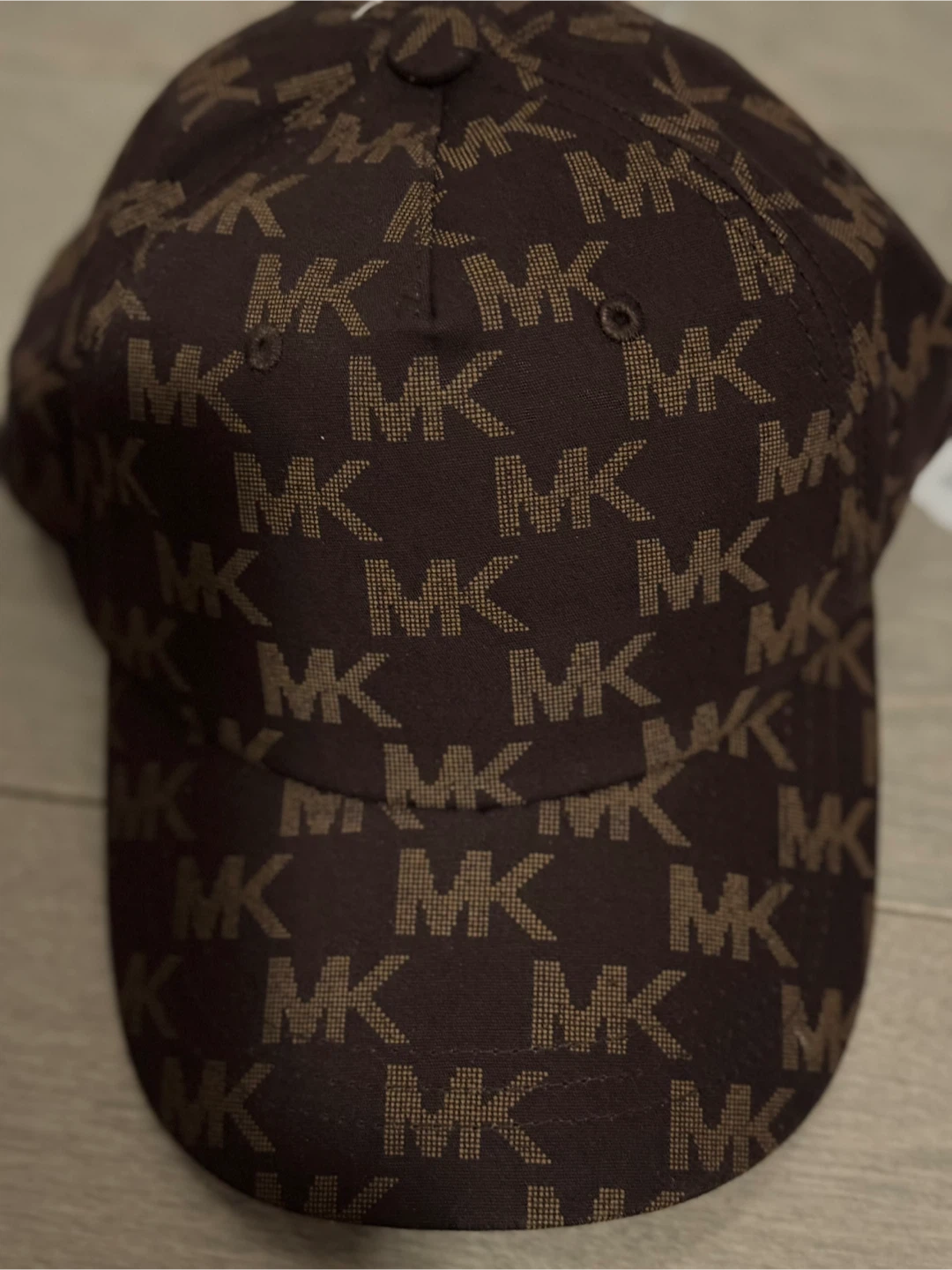 Michael Kors Monogram Baseball Cap OS Brown - photo 4