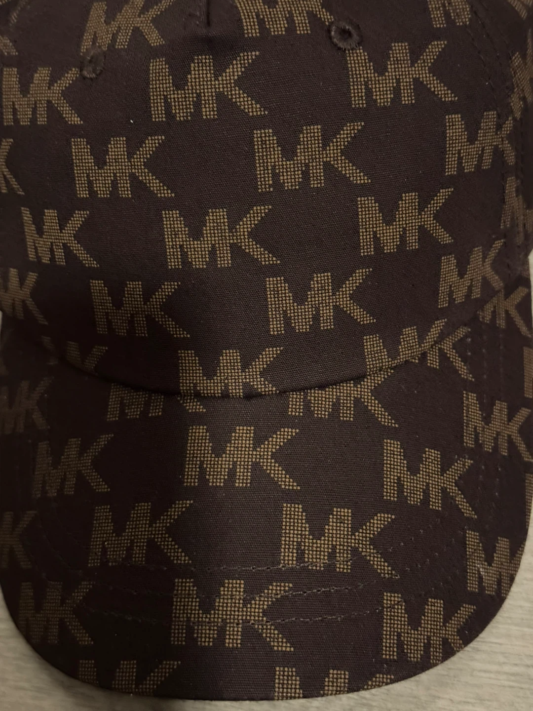 Michael Kors Monogram Baseball Cap OS Brown - photo 3